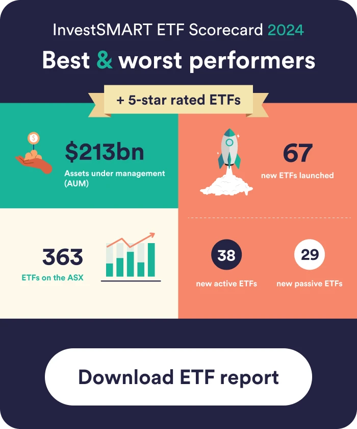 Download the InvestSMART top performing ETF report